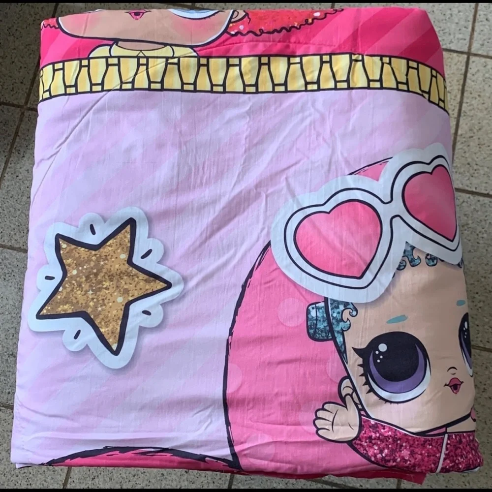 L.O.L. Surprise! Twin Glitterful Comforter Bundle Set